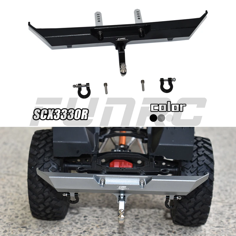 

Axial SCX10 III Gladiator AXI03007 AXI03006 climbing car Upgrade accessories aluminum alloy Rear collision avoidance With U