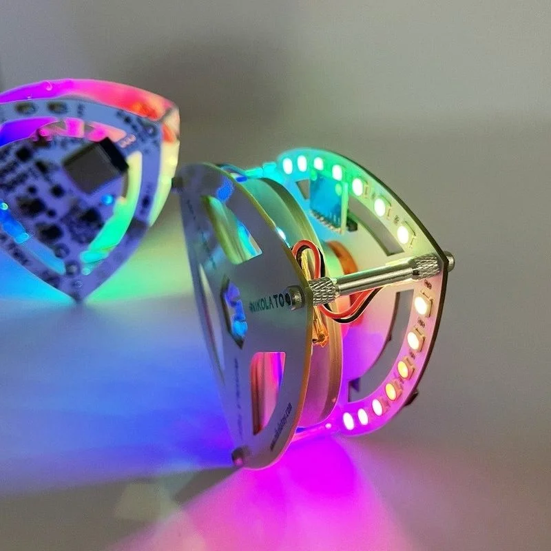 

Гироскоп NIKOLATOY Reuleaux с самобалансировкой и сохранением углового момента, обучающая модель, украшение для стола для детей и взрослых