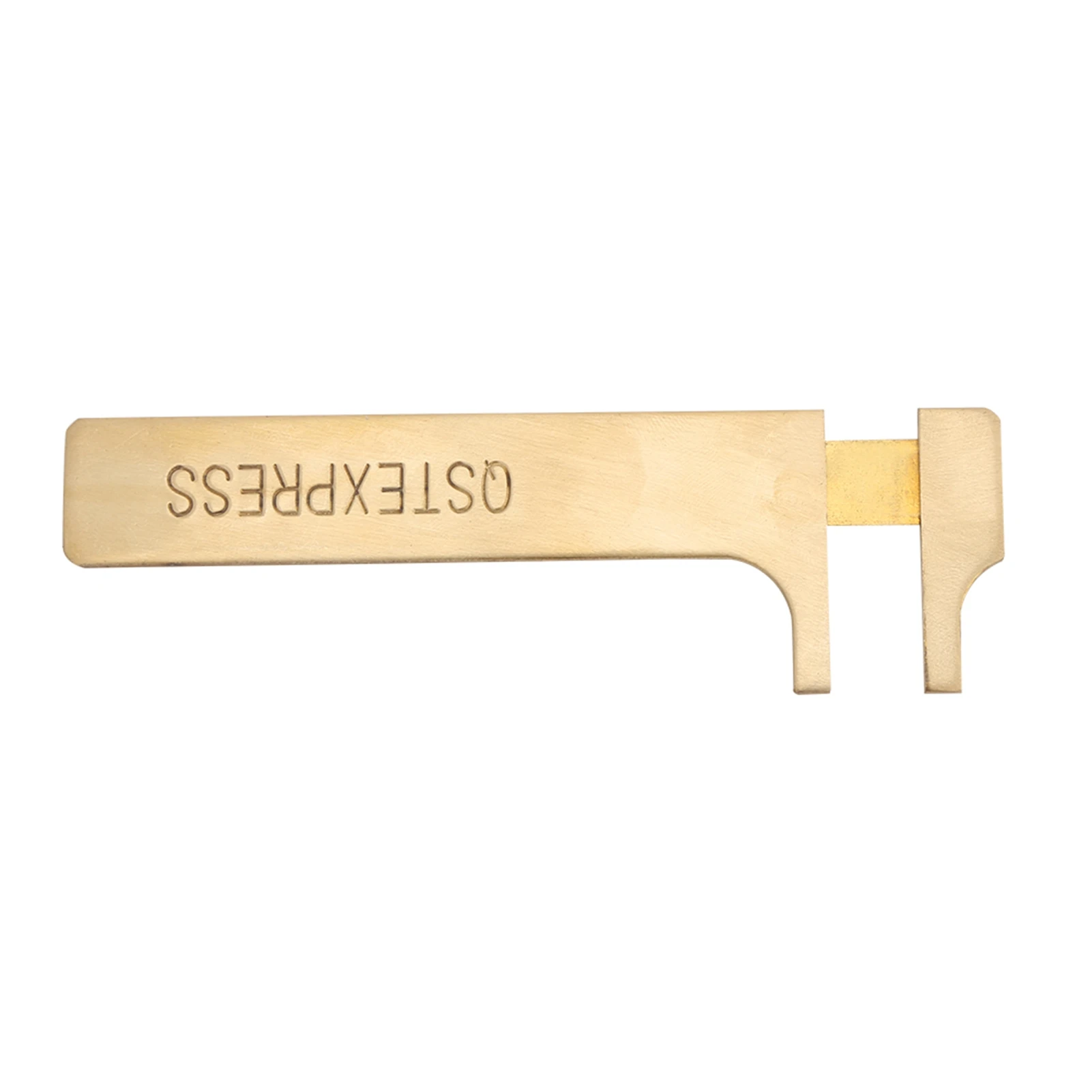 Brass Sliding Gauge Vernier Caliper Ruler Measuring Tool Double Scales mm/inch Caliper Ruler Double Scale Vernier Caliper