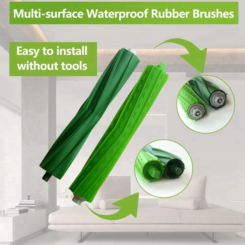 Ersatzteile für irobot roomba Serie i7 e3 e5 e6 Staubsauger enthalten Rollen bürsten Filter Seiten bürsten