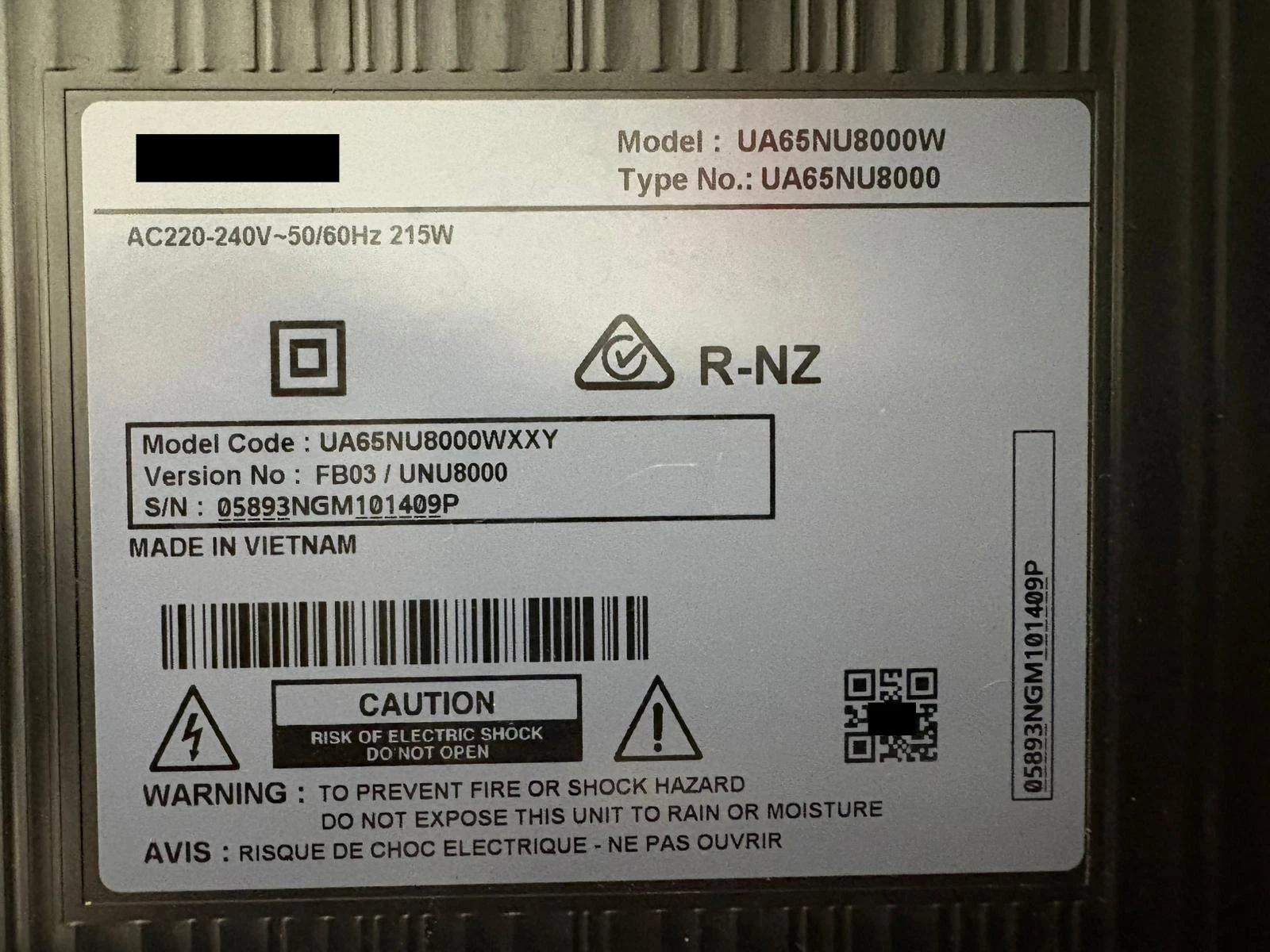 Compatibile con la scheda madre TV Samsung BN41-02636A scheda principale BN94-12931C UA65NU8000WXXY UA65NU8000 Schermo CY-SN065FLLV8H da 65 pollici