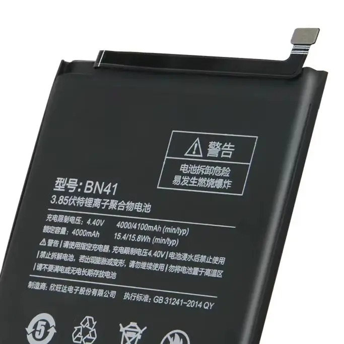 New Replacement Battery For Xiaomi Redmi Note 4 Pro Redmi Note 4X 4G+ Redmi Note 4