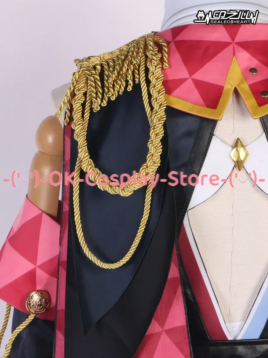 [Custom Made] Game Honkai: Star Rail Topaz Cosplay Costume Women Cute Party Dress Halloween Carnival Uniforms Anime Clothing