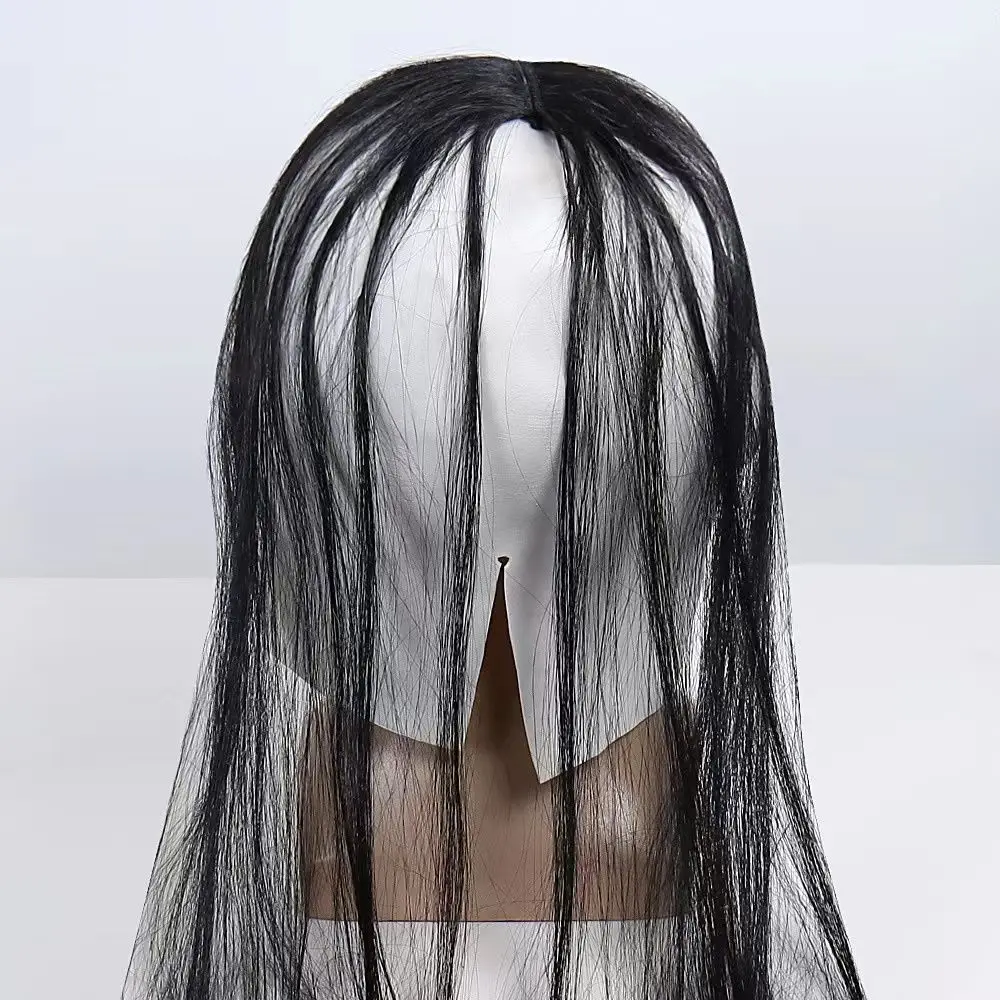 Film histoires effrayantes pour dire dans le noir, masque de Cosplay, visage blanc, casque fantôme féminin en Latex, masques d'horreur, accessoire de Costume d'halloween