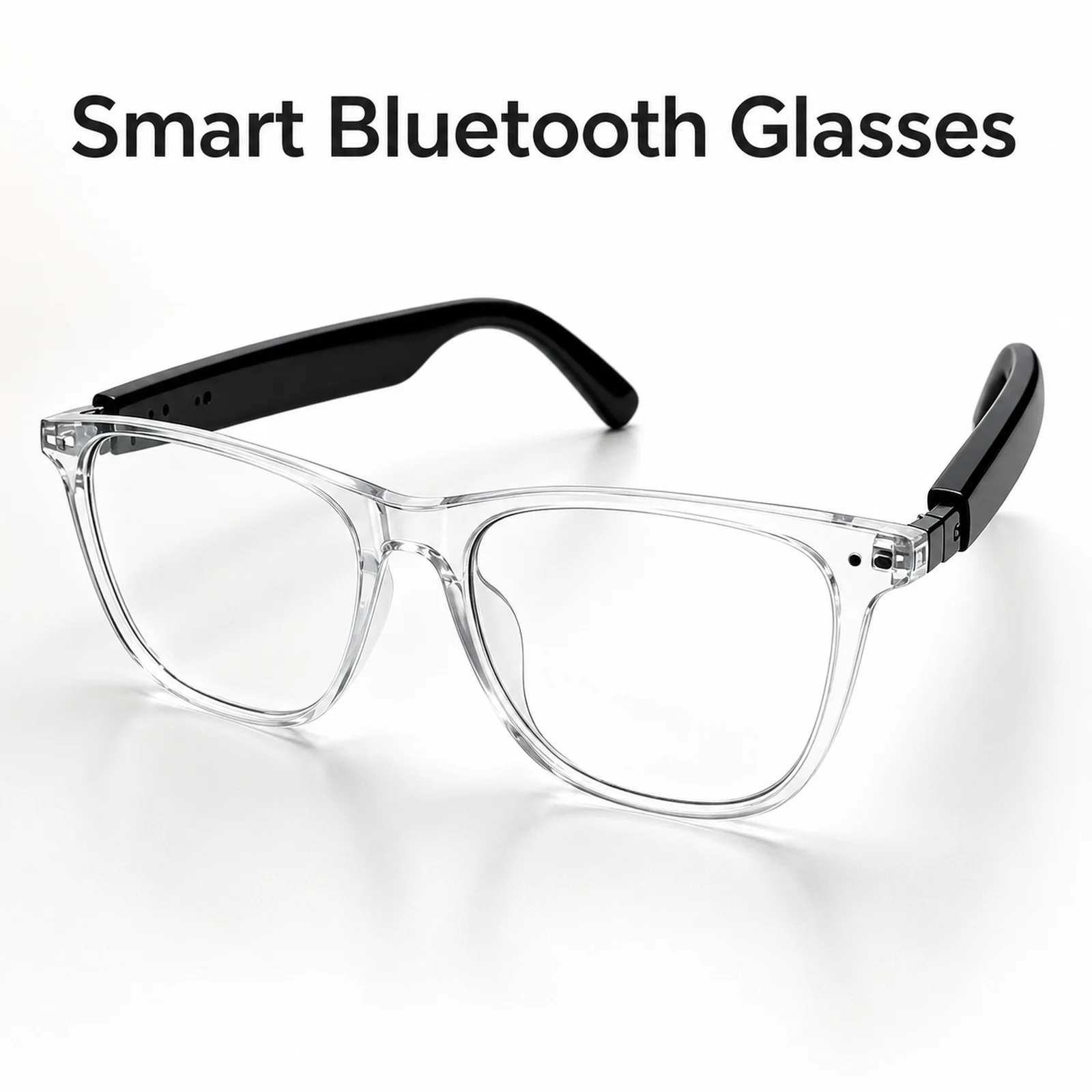 Photochromic Smart Bluetooth Sunglasses Stylish Hands Free Calls Lightweight Smartglasses Audio Glasses for Men Women Outdoor