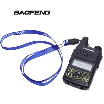 Baofeng T1 Mini Radio bidireccional UHF USB carga bolsillo inalámbrico HAM interfono y PTT auriculares linterna reproductor FM de mano