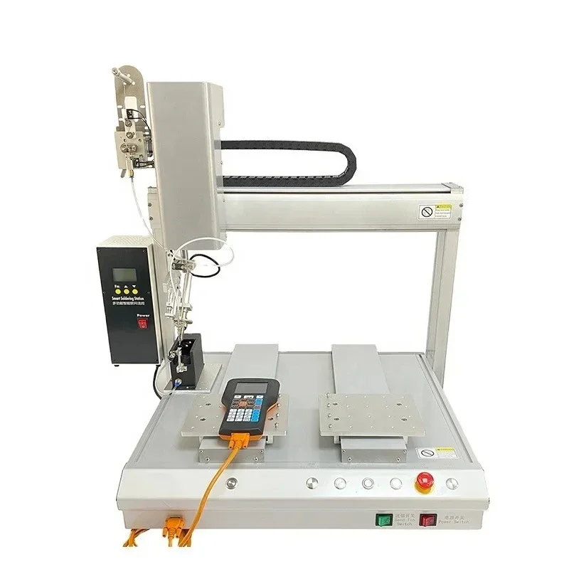 Automatic soldering robot machine desktop four-axis soldering robot soldering machine for PCB and wire cable