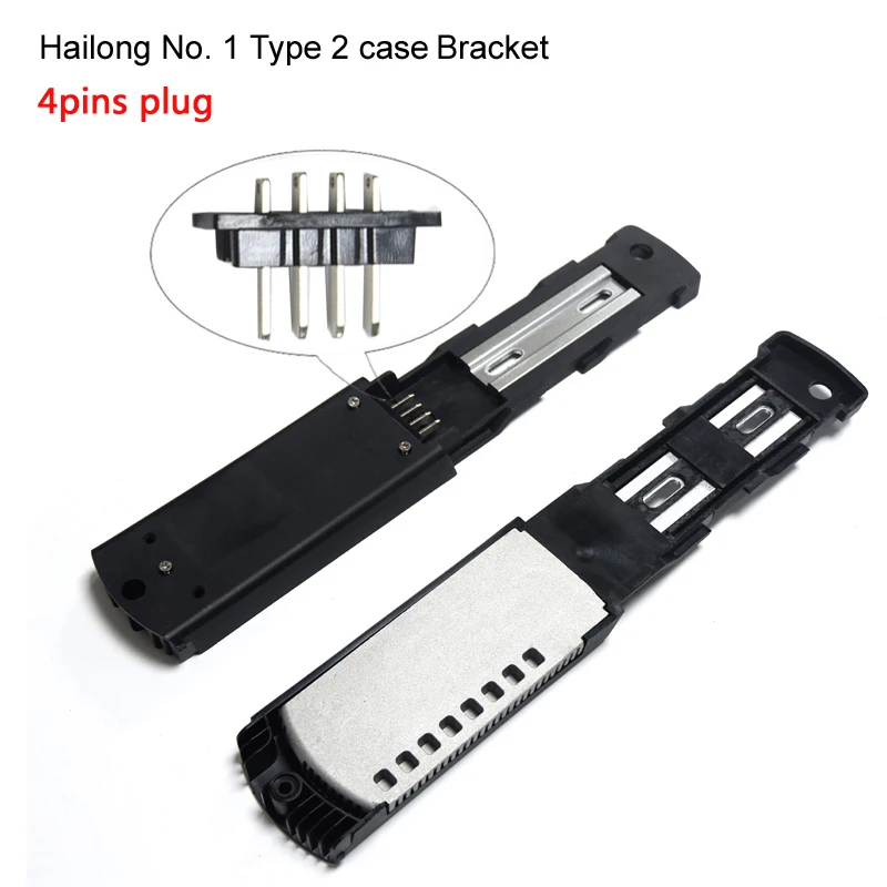 E-Xe Đạp Phần pin Lithium Ion Hộp Đế 36V/48V Hailong 2 (SSE-077) hộp Pin Có 4 Ổ Cắm