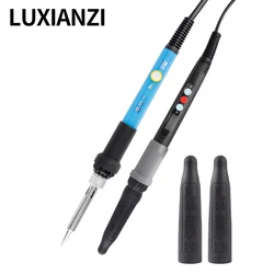 LUXIANZI Electric Soldering Iron Head Universal Silicone Cover High Temperature Solder Stations Welding Tips Protect Tool