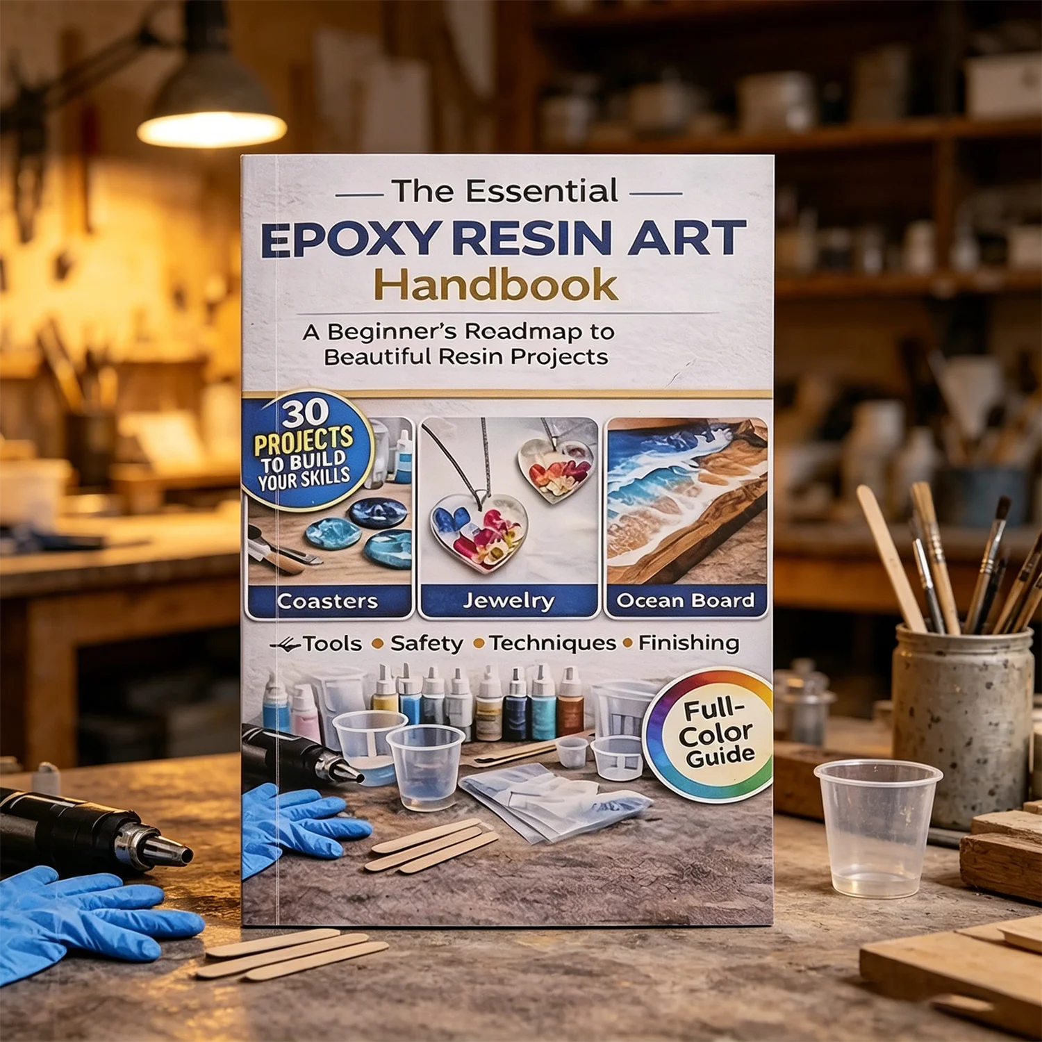 Inleiding tot epoxyharskunst:  - Resin Art Tutorial recensie en prijs