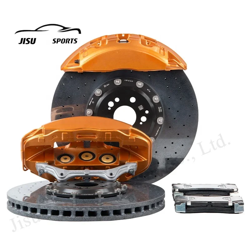 New Auto Brake System Front 400mm Carbon Ceramic Brake Disc Big Brake Caliper For g63 x7 x5 g05 f15 f80 a5 a6 a9 s8