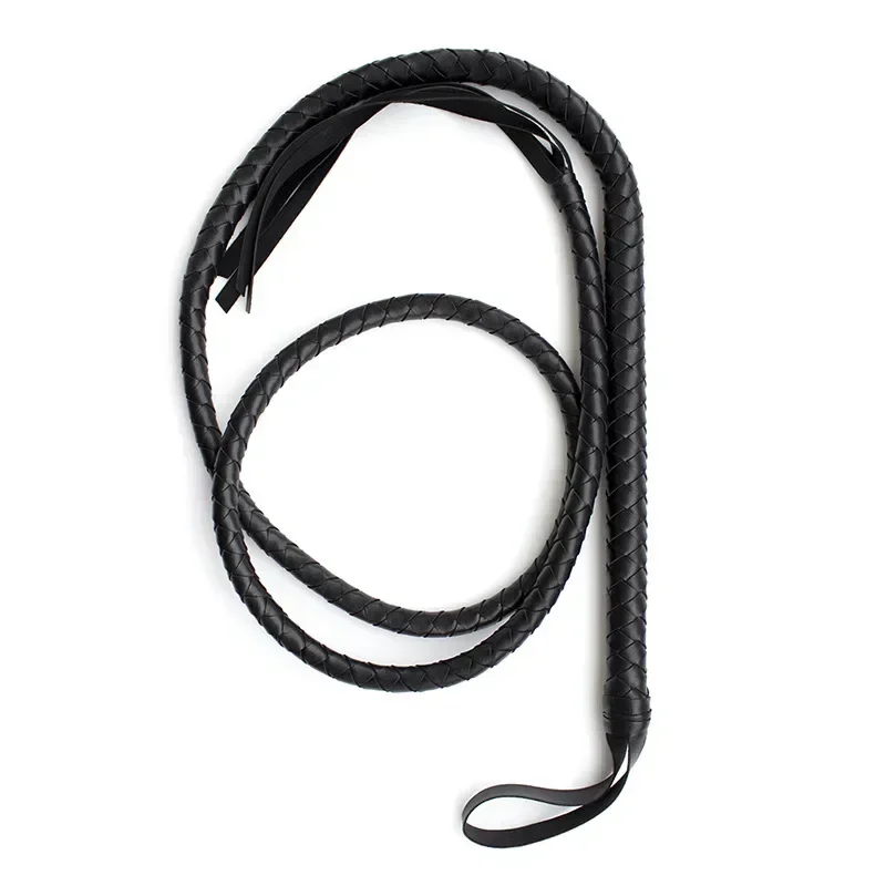 New Black horse whip red Pink 190cm