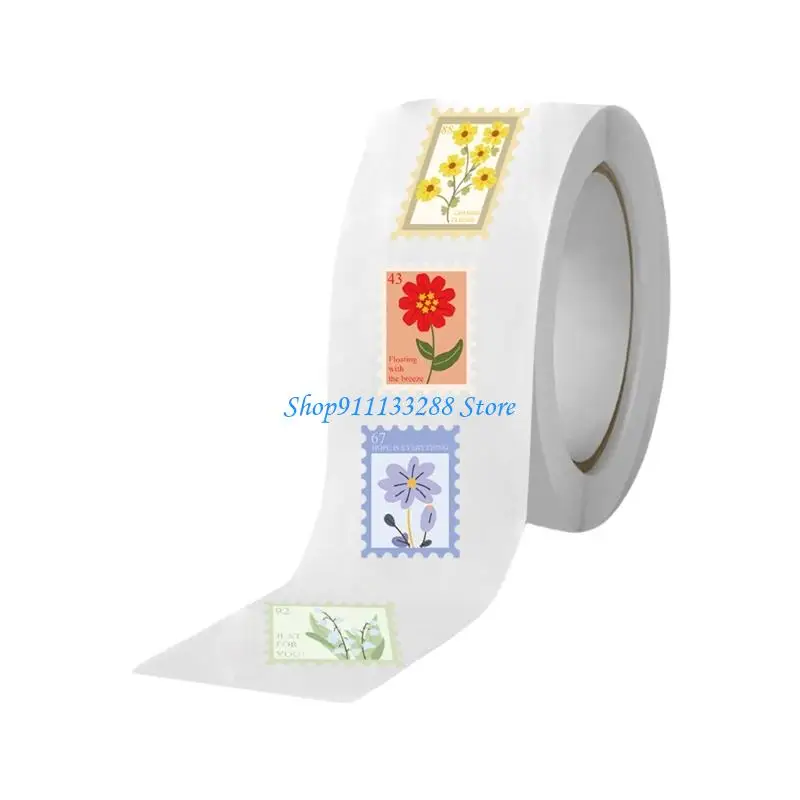 

G88D наклейка для скрапбукинга красочный цветок штамп наклейка наклейка для ноутбука декоративная наклейка для украшения