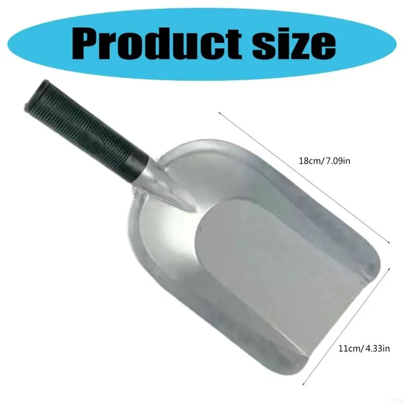 Parella del giardino in acciaio inossidabile con manico ergonomico piccolo pala quadrata per facile strumento erbacce e