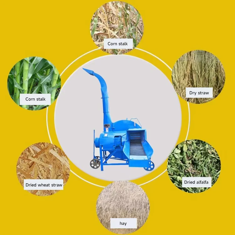 -For High-Quality Green Grass Chopper Machine for Dry Fodder - Multi-Purpose Hay Crop Cutter and Weed Grinder* view 6