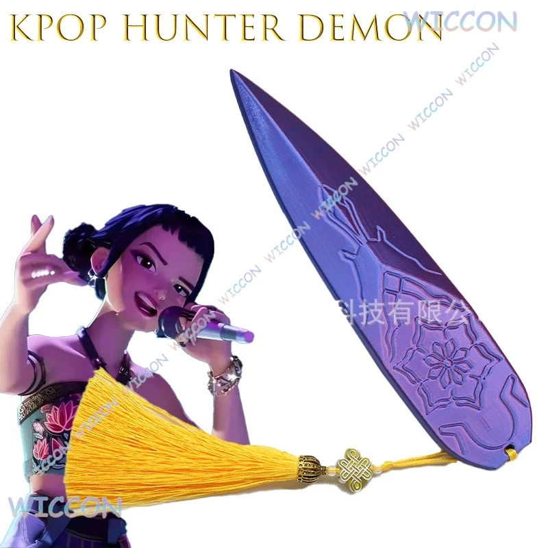 شيطان هنتر أضواء أسلحة السهام KpopH UnterDe Mon Zoey زي الدعائم لفتاة كرنفال لوازم الحفلات زوي كرنفال الهالوين