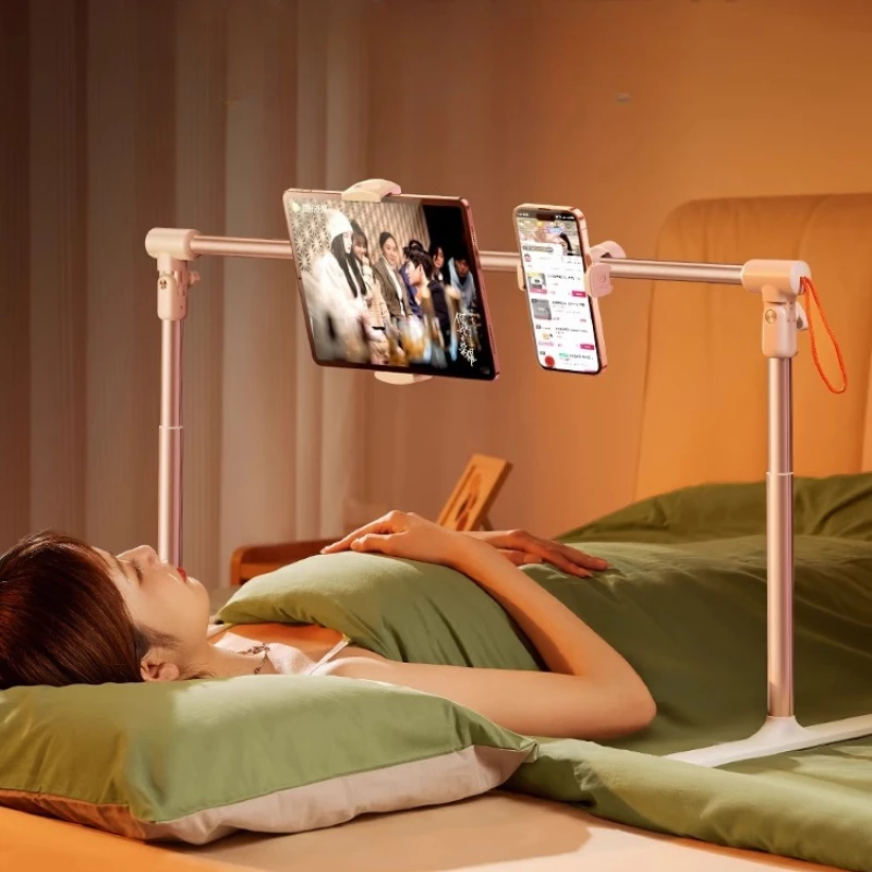 

Tablet holder, bed mobile phone holder, adjustable lifting and telescopic