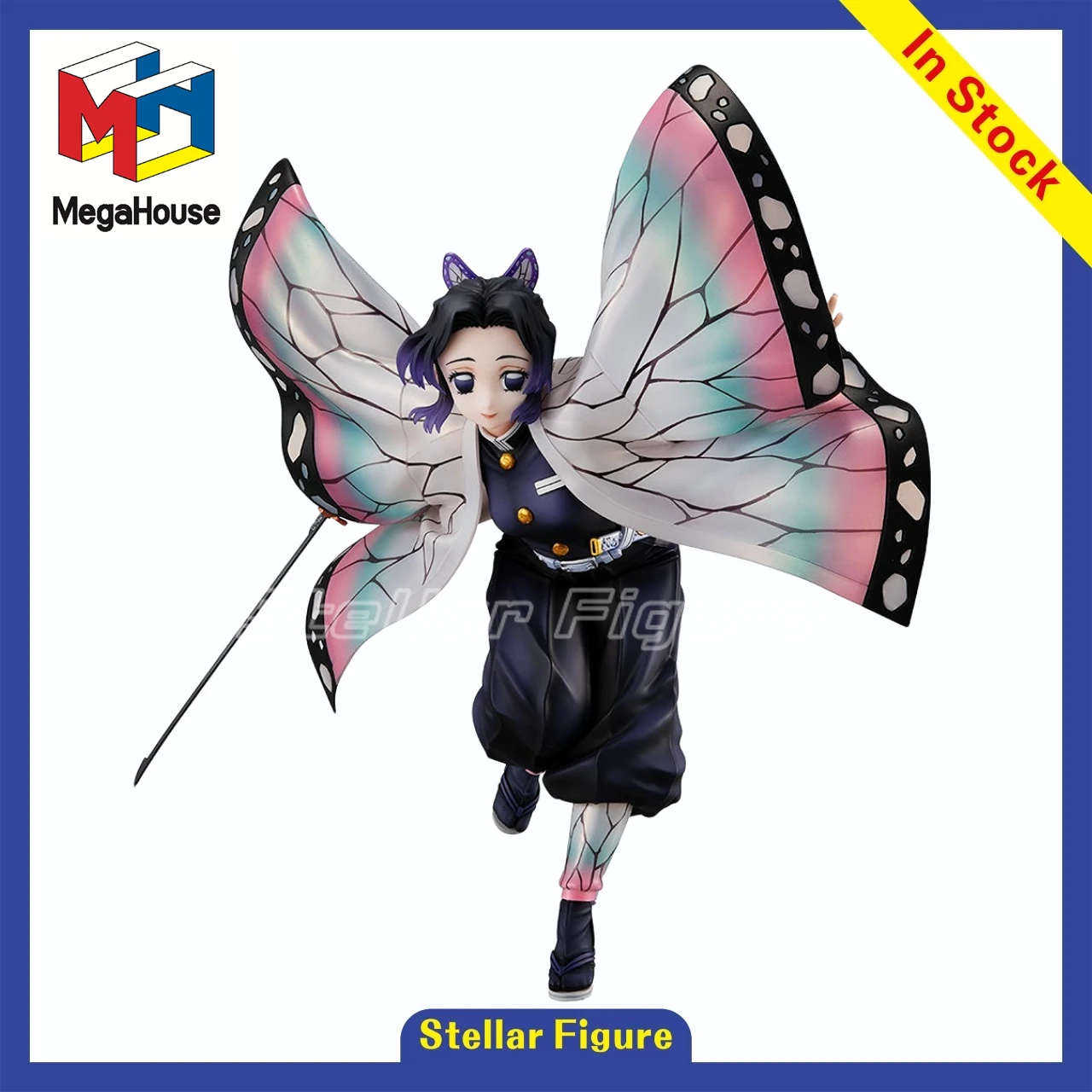 

【SF】In Stock MegaHouse Blade of Demon Destruction SHINOBU KOCHO Figures Model Collection Gift