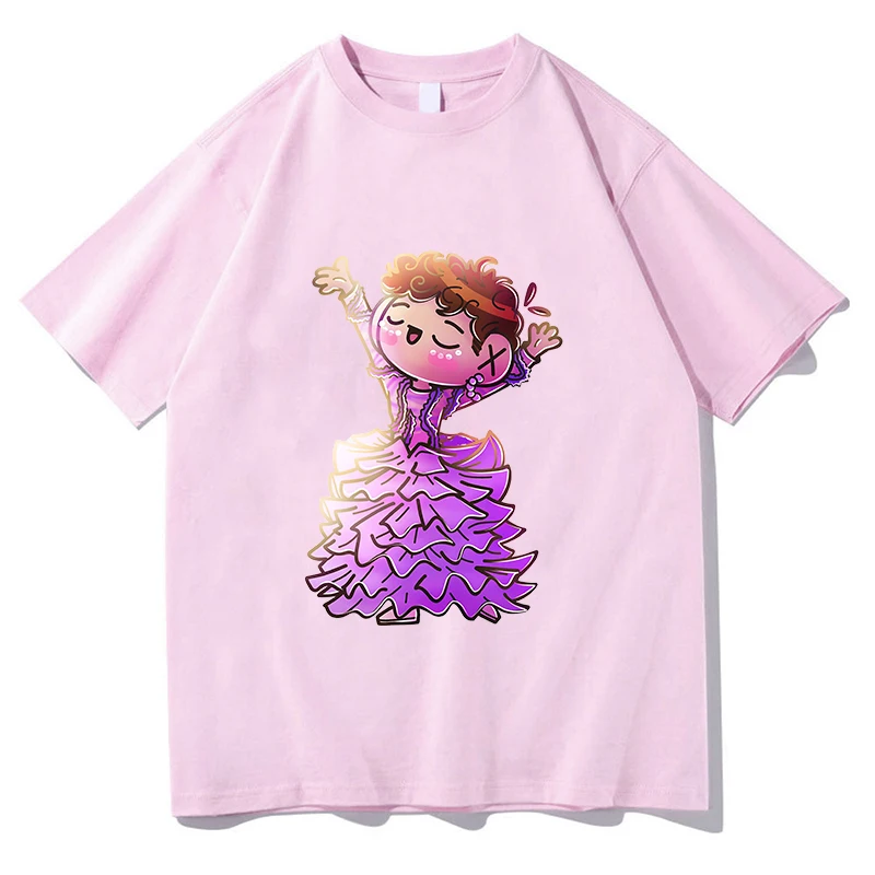 

2024 Nemo Eurovision Fans T-Shirts O-Neck Sleeve The Code Clothes Y2k Harajuku Summer Unisex Fashion Pure Cotton Short Sleeve