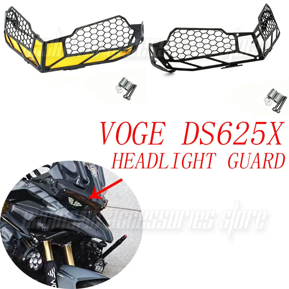 Motorcycle Accessories & Protective Mods for VOGE DS625X / 625DSXDSX625 DSX 625 DS 625 X — Robust & Durable Headlight Guard