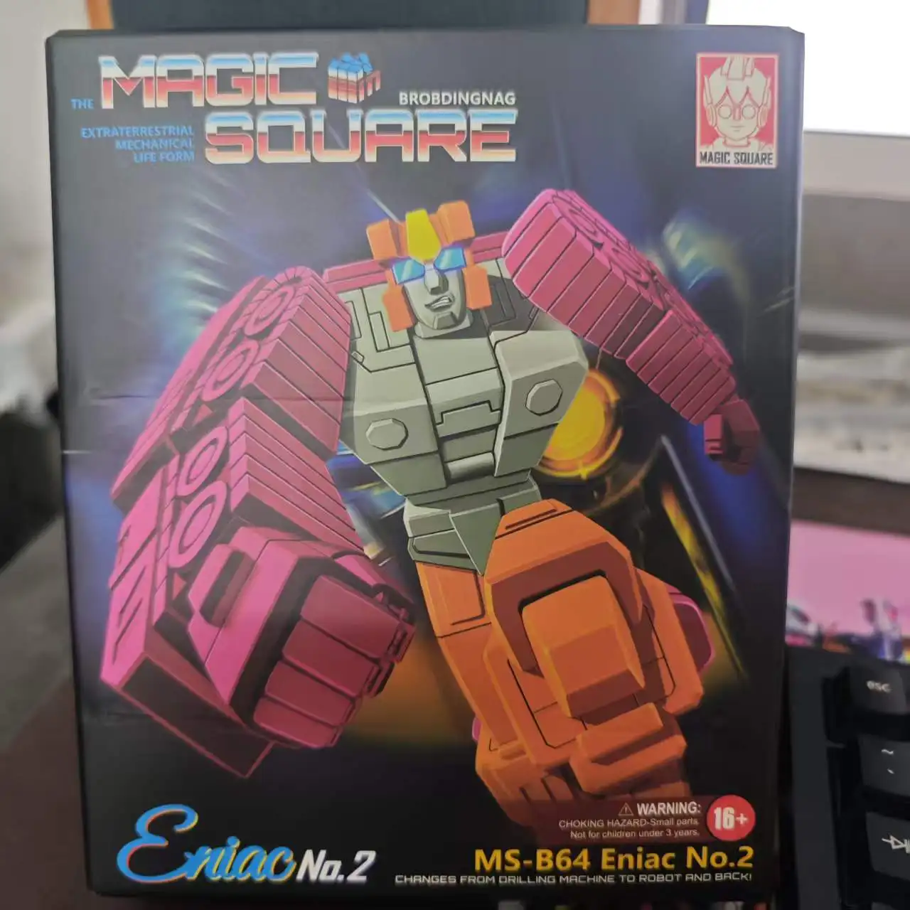 

Magic Square MS-B64 ENIAC-No.2 Nosecone Computron Mini Scale Action Figure Toys