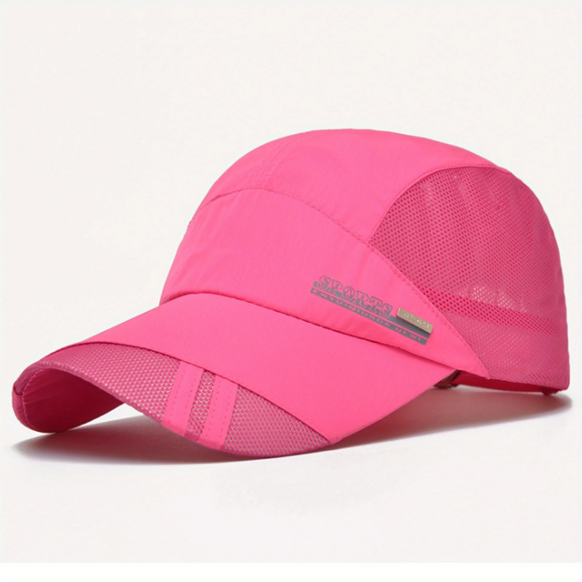 Breathable Sun Protection Baseball Cap For Outdoor Gorras Hombre Quick Drying Adjustable Sports Cap For Running Snapback