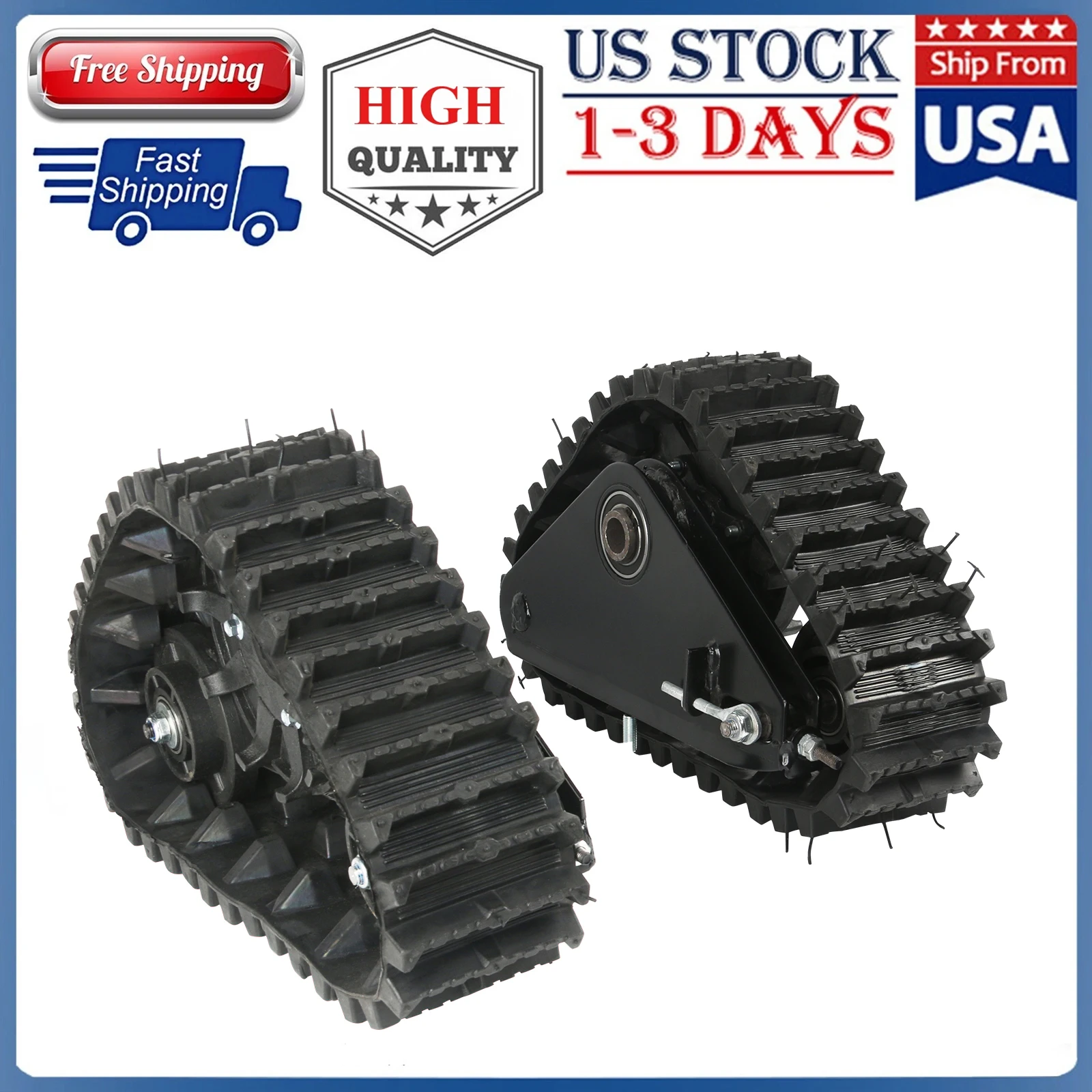 

Пара гусениц для картинга на заднем колесе для снежного песка, снегохода, квадроцикла, UTV, косилки для бездорожья, четыре колеса, UTV, багги, четырехколесная шина заднего колеса