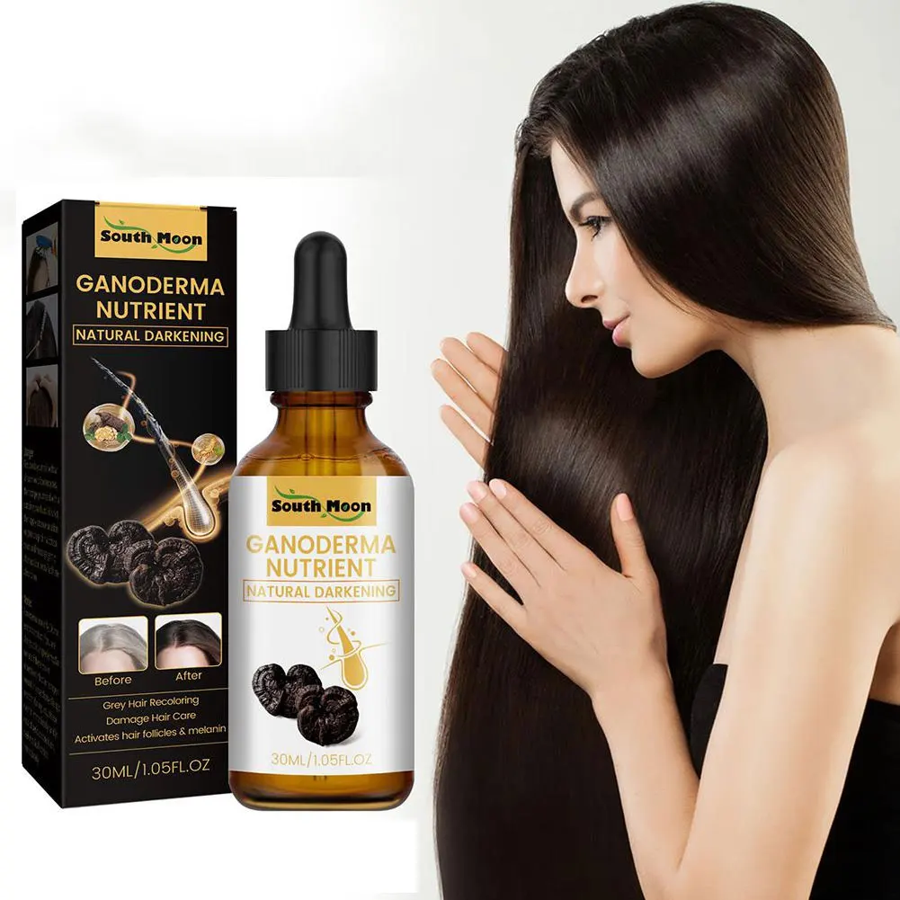 Biotin Hair Essence Oil Ginger Anti-hair Loss Serum Scalp Treatment Deep Nourishing And Moisturizing Hair Care Products