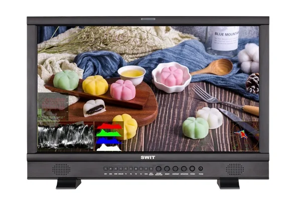 SWIT S-1243F 23.8-inch Full HD Waveform Studio LCD Monitor