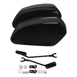 Borse laterali nere lucide per Harley Softail Low Rider ST FXLRST 2022-2024