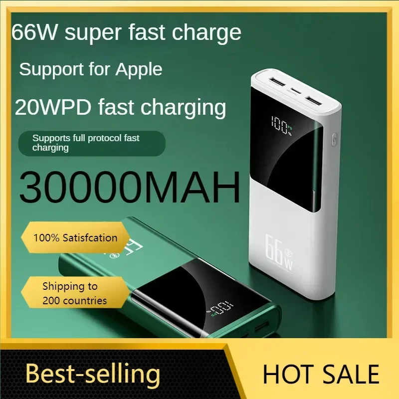 

BCAK 200000 MAh 30000mah Mobile Power 100000mah Business Metal Plastic PD Fast Charging Mobile Phone Charging Treasure wholesale