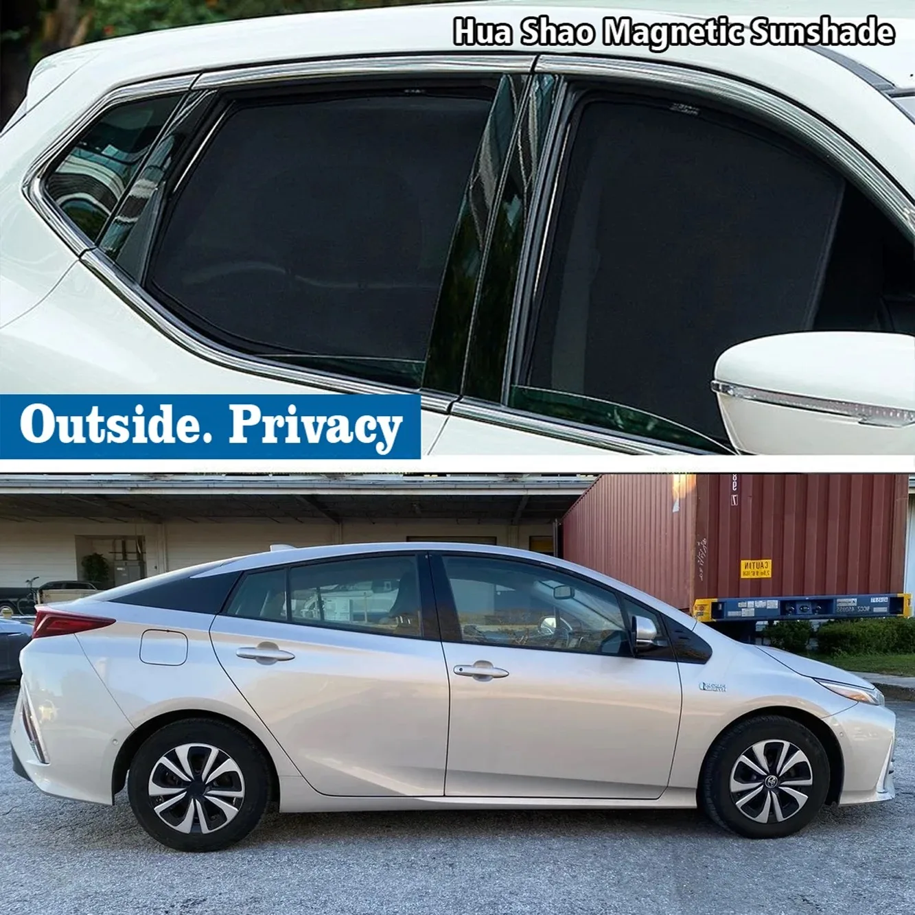 

For Toyota Prius XW50 50 Prime Hybrid 2016 - 2022 Magnetic Car Sunshade Shield Windshield Frame Curtain Sun Shades Accessories