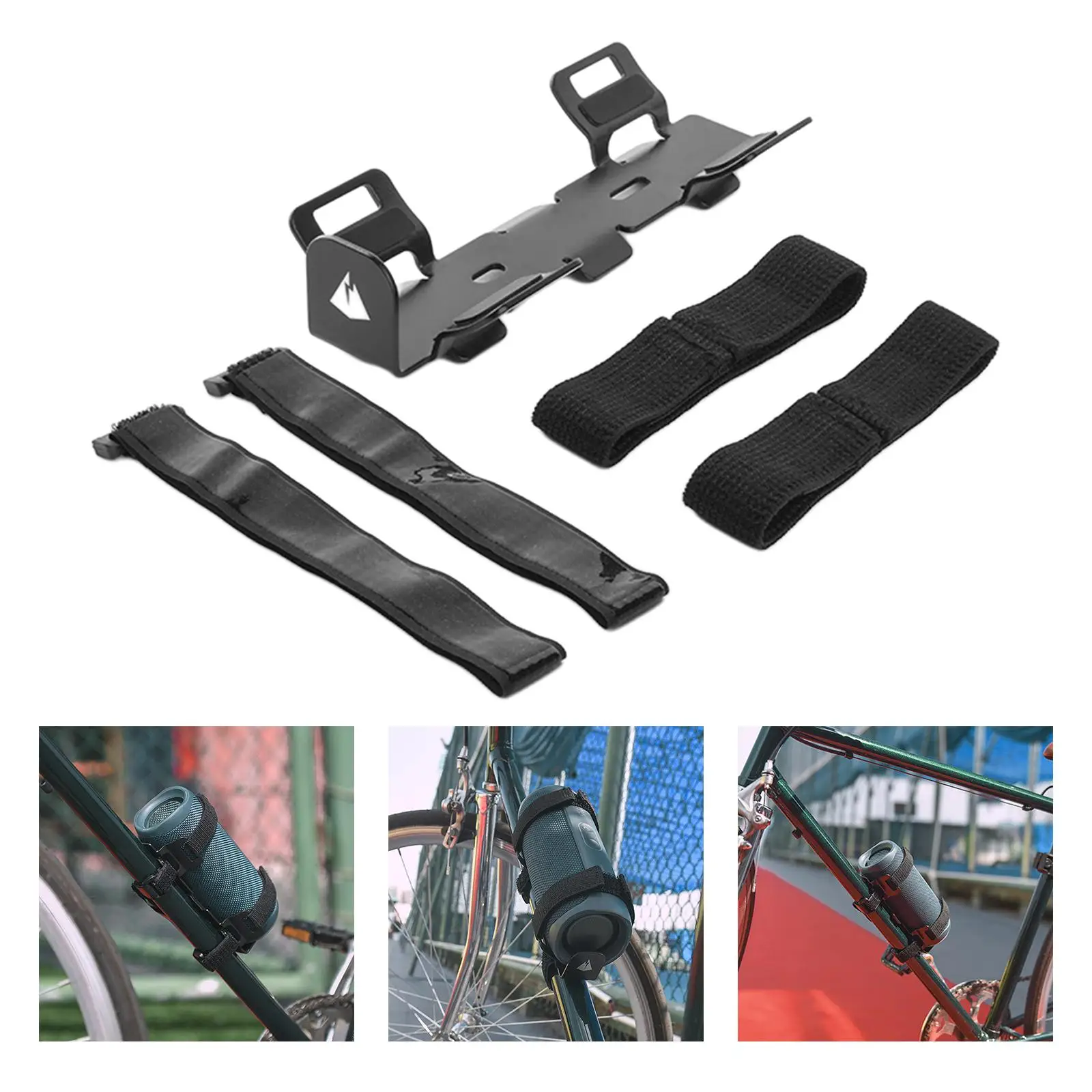 調整可能なマウンテンバイクスピーカーマウント、Bluetoothスピーカー用ウォーターボトルケージ