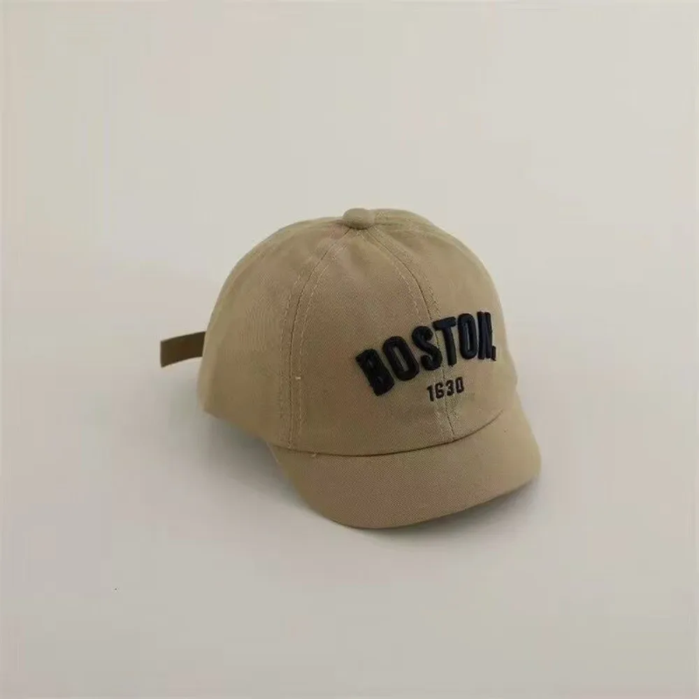 

Letter Design Baseball Caps Cotton Material Embroidery Pattern Cotton Hip Hop Hat Peaked Style Breathable Fabric