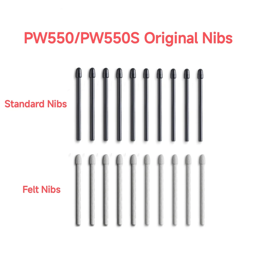 

Original For Huion PW550S/PW550 Battery-Free Stylus Pen Nibs Tips Refill Kamvas 12/13/16/22 24PLUS Kamvas PRO13 16 PLUS/ PRO 24