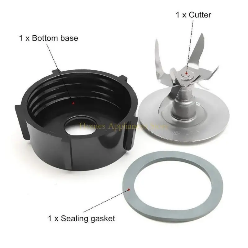 D0ABキッチンサプライズメタルプラスチックブレンダーブレードヘッドオスターブレンダーミキサー用の環境に優しいブレンダーアクセサリー