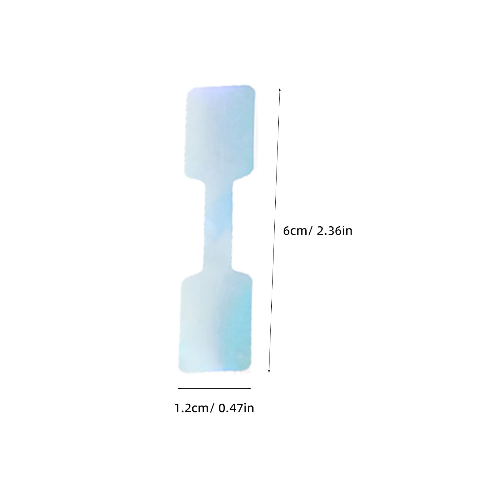 500Pcs Jewelry Price Labels Self Adhesive Matte Finish Precut Stickers Writable Retail Pricing Tags for Rings Earrings Bracelets