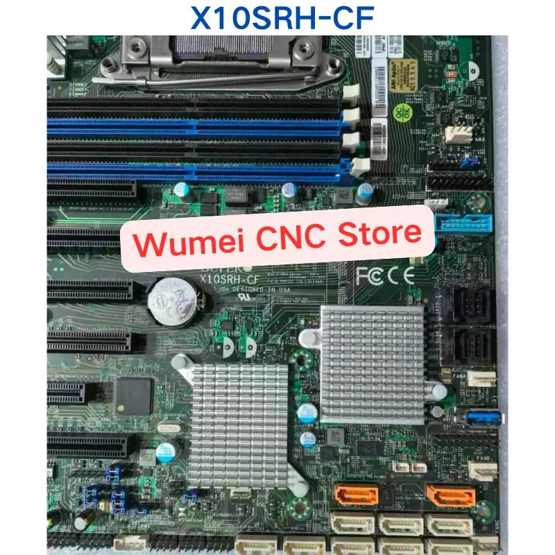 Second-hand test OK for X10SRH-CF For Supermicro Single-socket Server Motherboard Computer motherboard