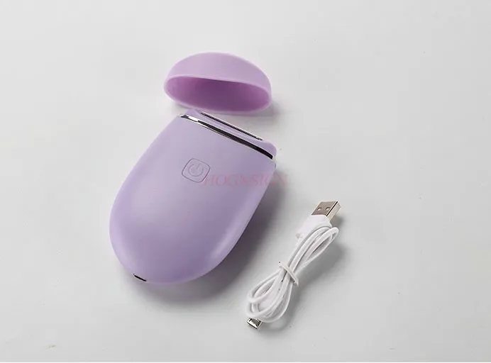 Portable Electric Hair Shaver Washable Painless Hair Remover for Whole Body Body Face Leg Bikini Armpit Arm Wet Dry Use