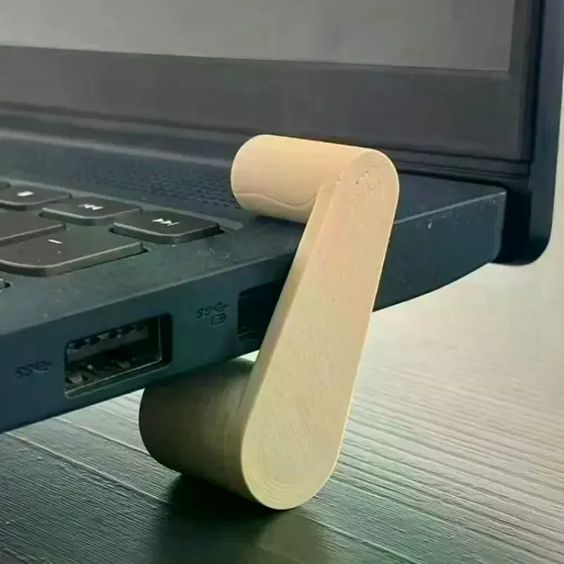 Portable Laptop Cooling Stand Ventilated Heat Dissipation Invisible Elevated Holder Universal Notebook Accessory 1Pair