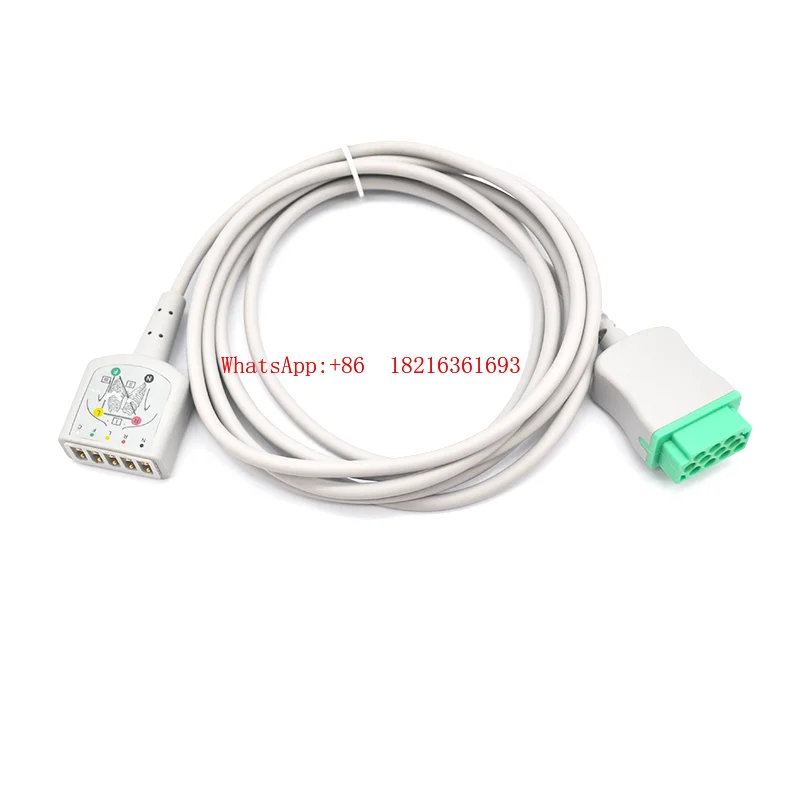 Limited Offer 2000 3000 5000 B20 B30 Monitor ECG Lead Cable Main Cable
