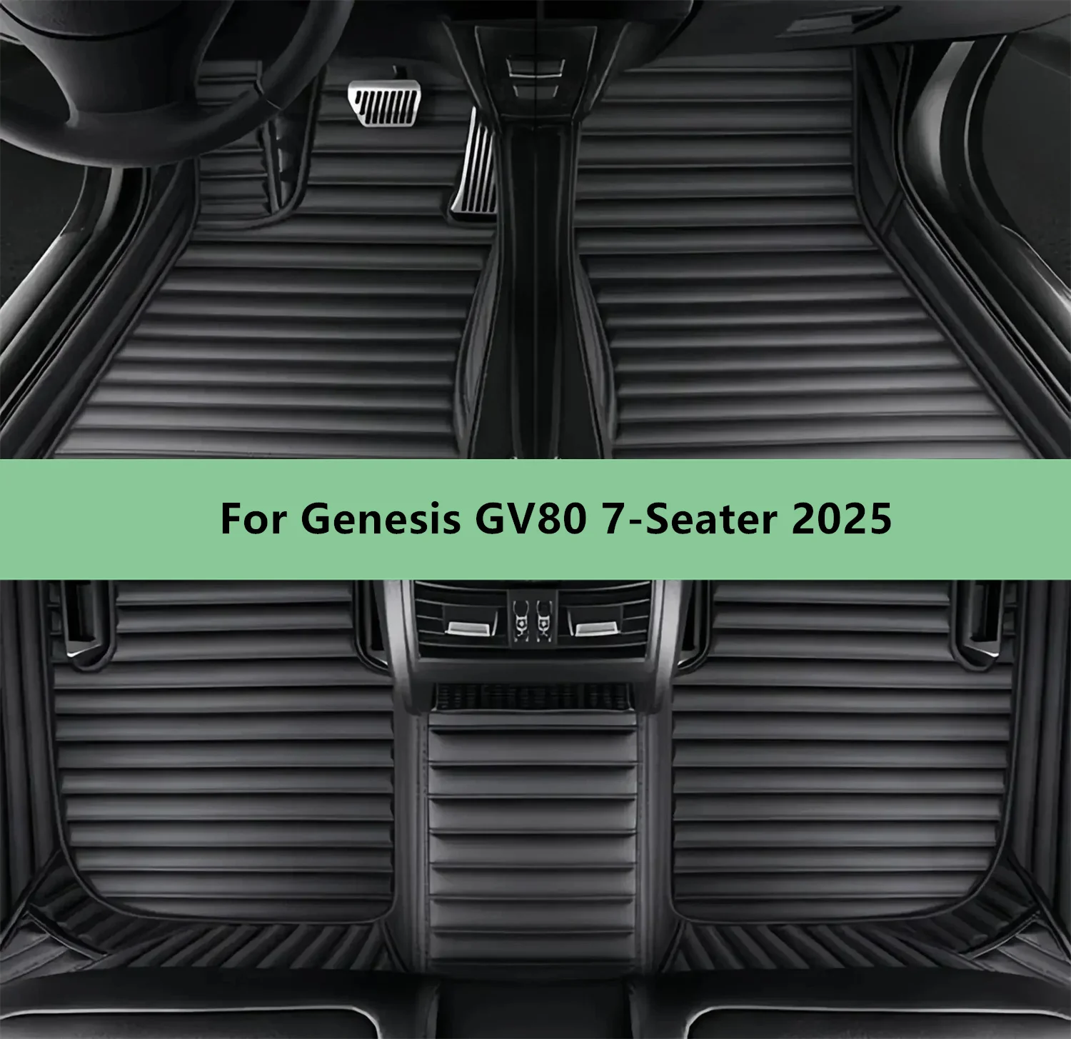 

Car Floor Mats For Genesis GV80 7-Seater 2025 Floor Mats for Men Women Car Interior Accessories