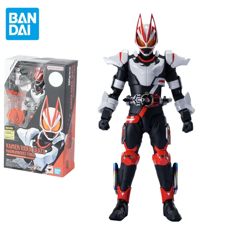 

Bandai Original Anime Figure Model SHF KAMEN RIDER GEATS Magnum Thruster Configuration Action Figure Toys Gifts for Children