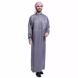 Abaya erkek yeni stil müslüman elbiseler giyim, Dubai, Pakistan, orta doğu müslüman elbiseler, suudi arabistan, orta doğu müslüman