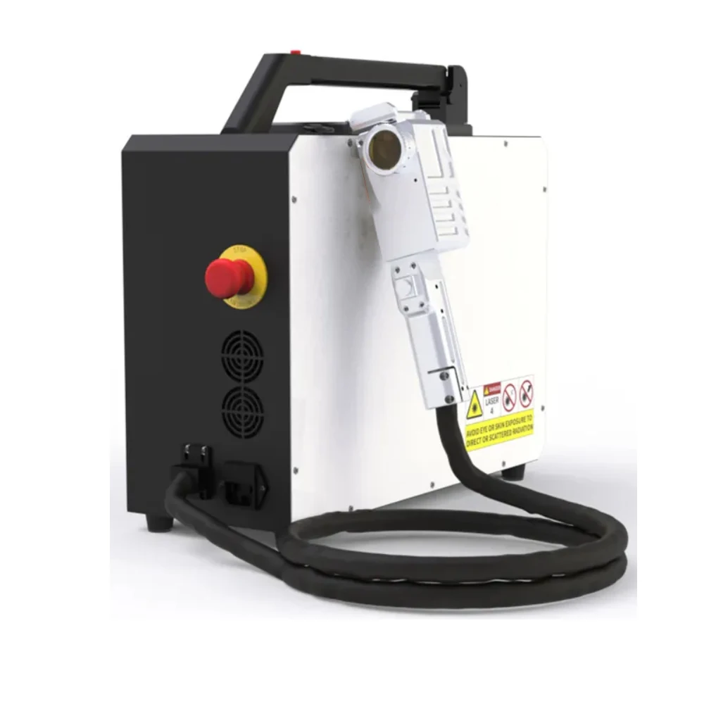 Portable 200w Pulse Laser Cleaning Machine High Efficiency for Rust Removal Lazer Cleaner Can Customized Color