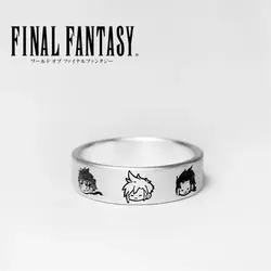 Ff7 Final Fantasy Vii Non Adjustable 925 Silver Ring Cloud Strife Aerith Gainsborough Sephiroth Game Peripherals Birthday Gift