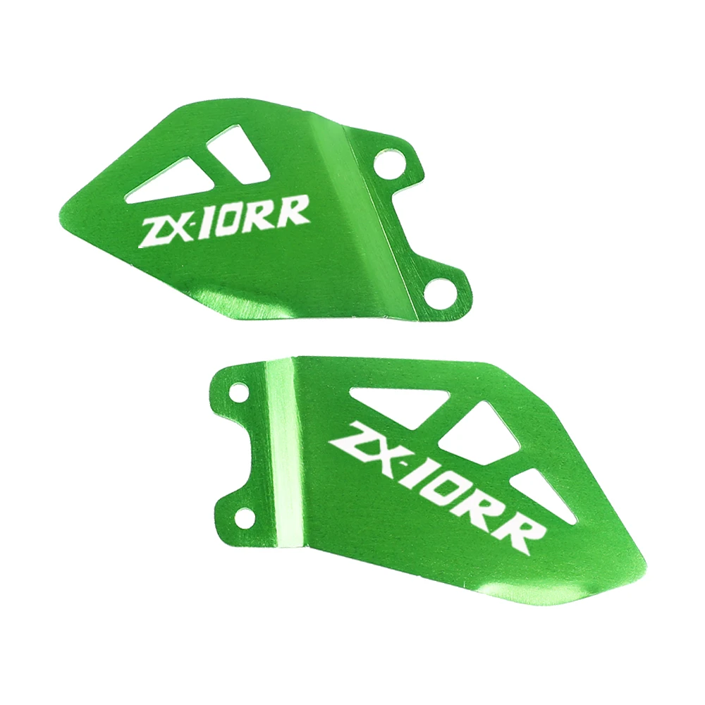 Footrest Foot Peg Heel Plates Guard Protector For KAWASAKI Ninja ZX10R ZX10RR ZX-10R ZX-10RR ZX 10R / 10RR 2011~2022 2023 2024
