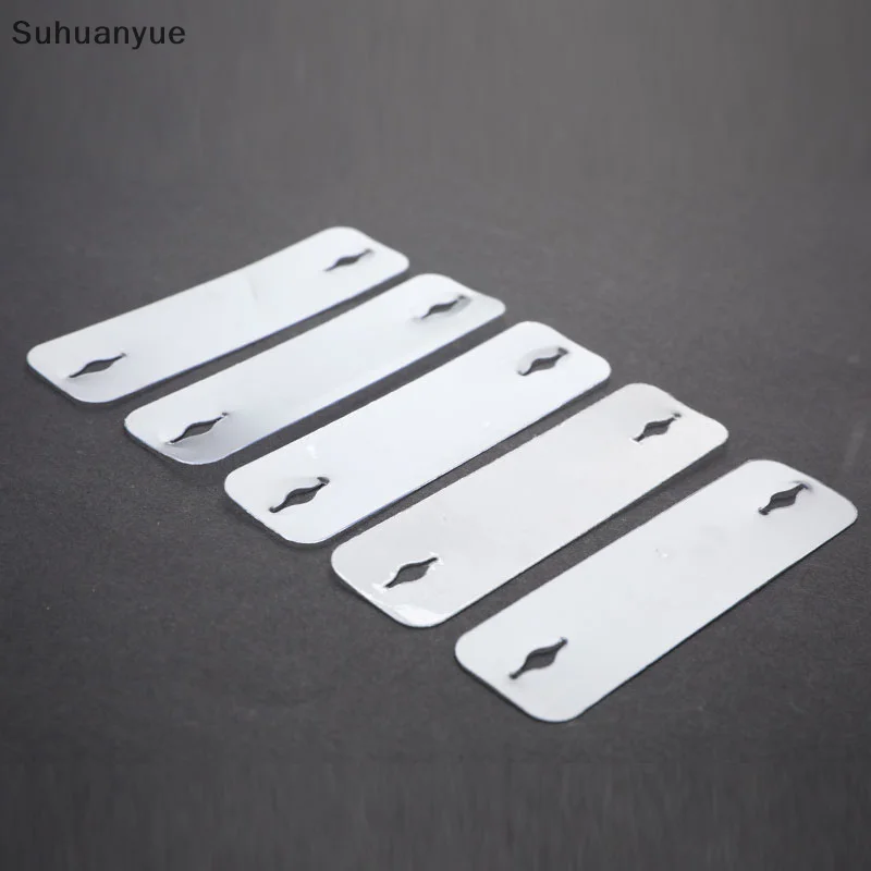 5 pezzi invisibili ed eleganti da uomo, pratiche fette di fermacravatta, mantengono la cravatta in posizione