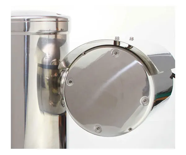 2025 La più recente telecamera PTZ anticorrosione IP 2MP 25x in acciaio inossidabile IR 100m AC240V Rotazione di 360 gradi Visione notturna Uso marino