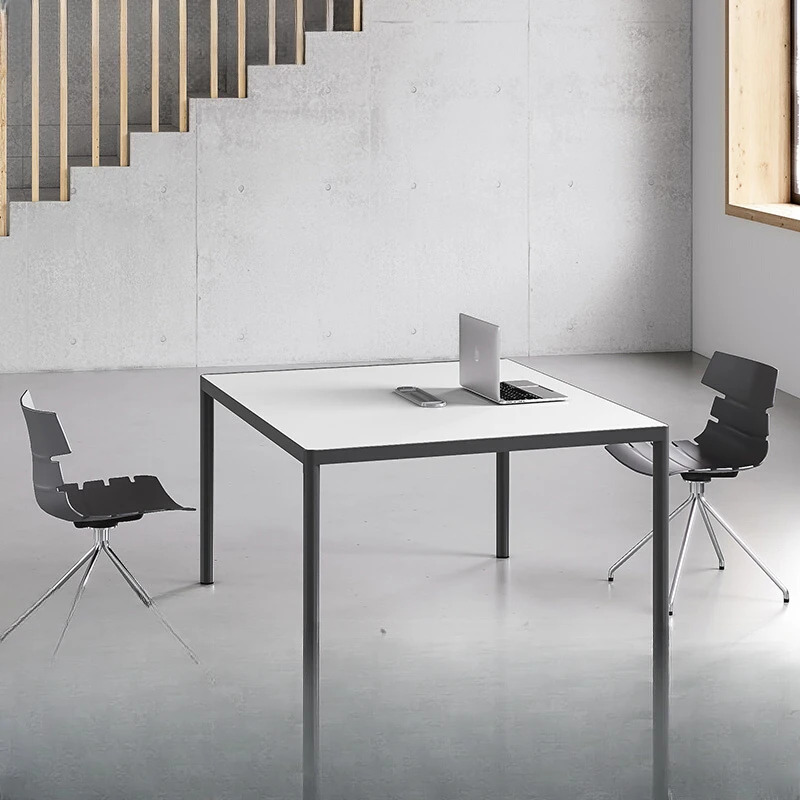 Negotiation table, stylish meeting table, office furniture, desk, simple modern small conference table, staff table